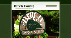 Desktop Screenshot of birchpointe.net